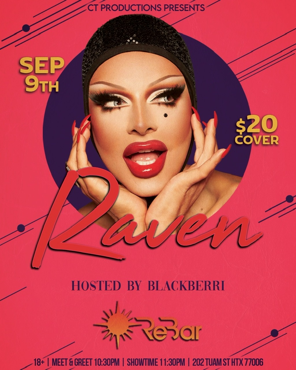 Raven LIVE at ReBar Houston! Rich's Houston