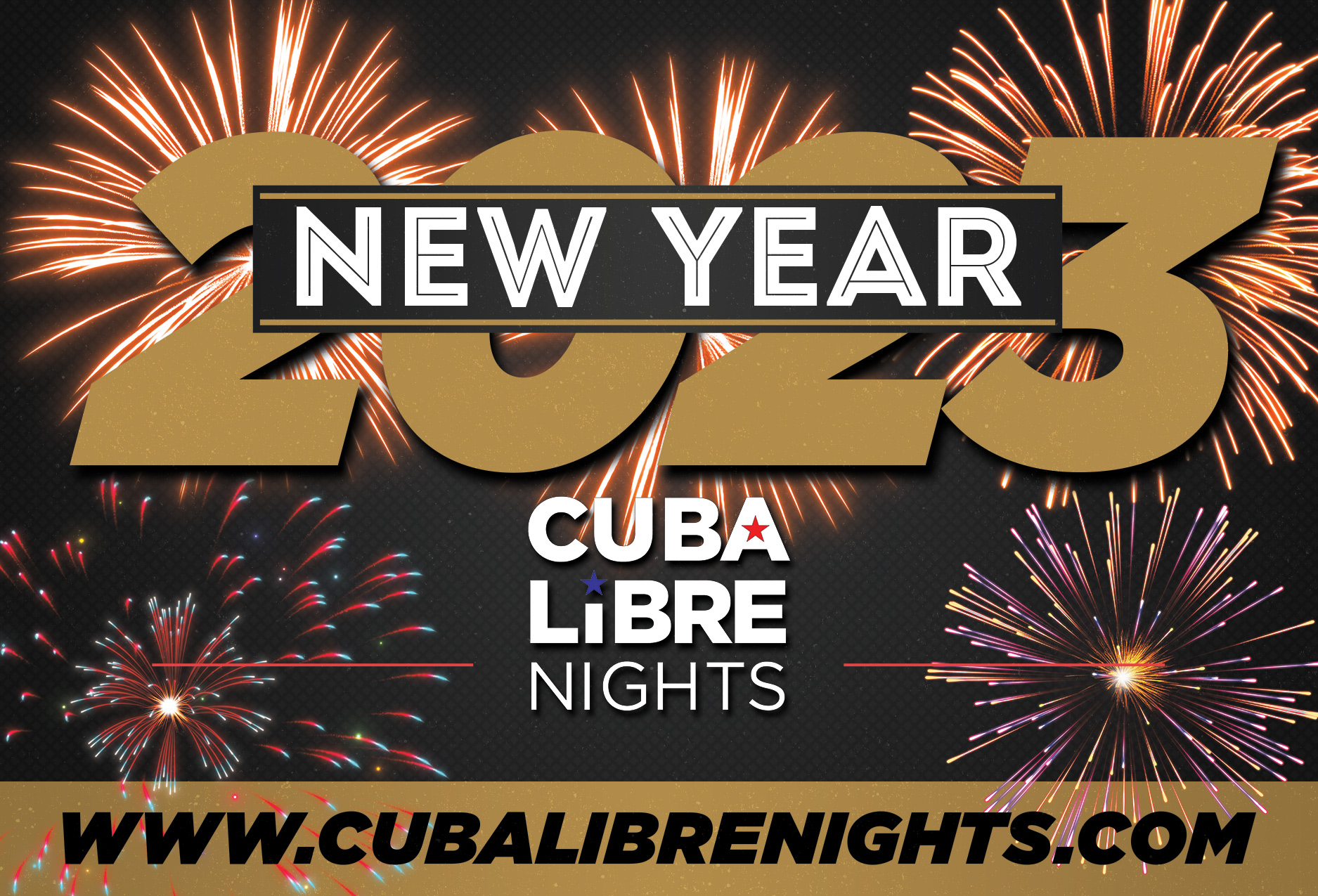 New Year's Eve 2023 Cuba Libre Nights AC