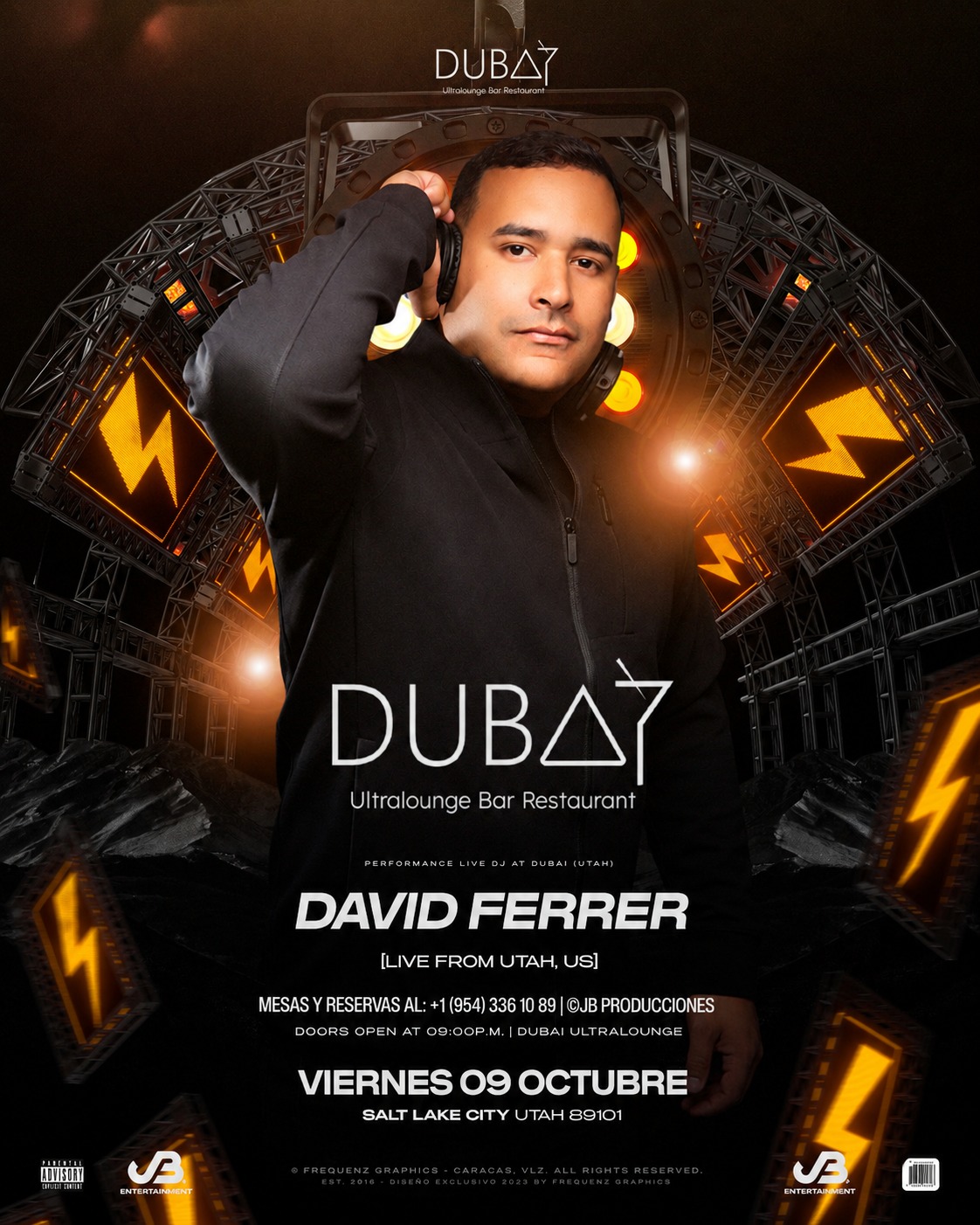 DJ David Ferrer at Dubai UT