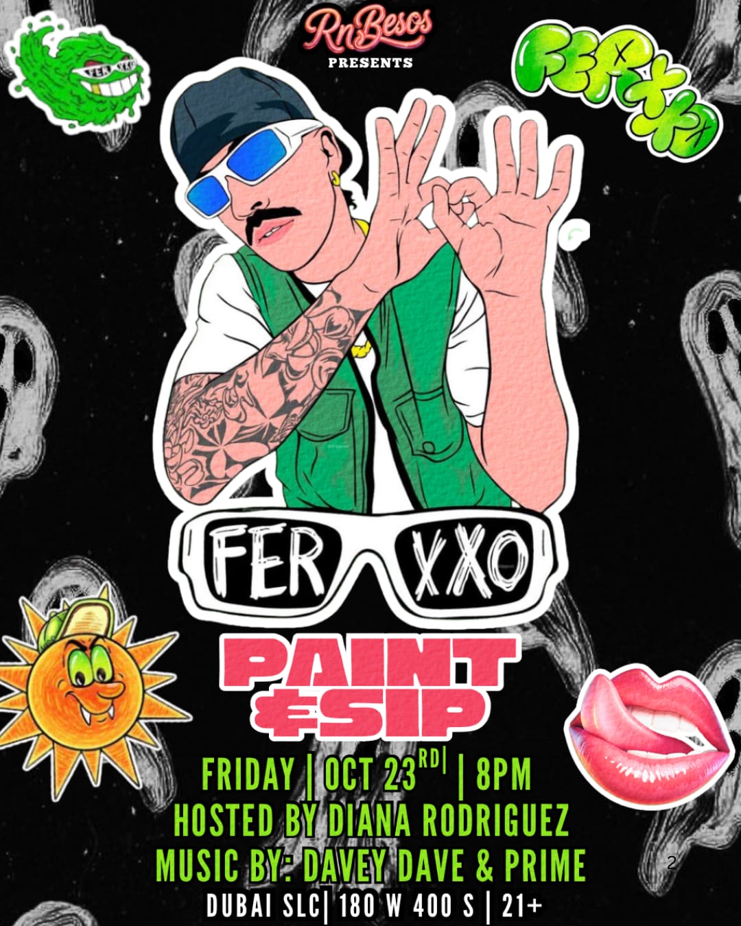 FERXXO Paint and Sip at Dubai UT